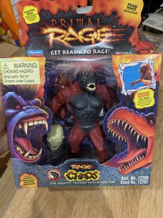 G Rare Primal Rage Chaos Action Figure 1996 Playmates