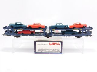 Ho Scale Lima 309063 Sbb - Cff Swiss Goth Transports Stand - In Deck Car Carrier