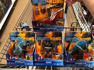 Godzilla Vs King Kong Movie Skullcrawler Monsterverse 4 Toys Playmates 2020