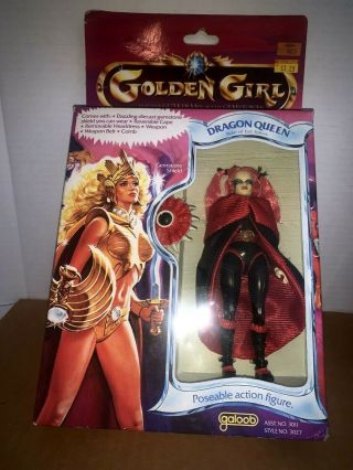 Nos 1984 Golden Girl And The Guardians Of The Gemstones “dragon Queen”
