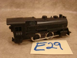 E29b Vintage Ho Scale Train Steam Engine 999 York Central