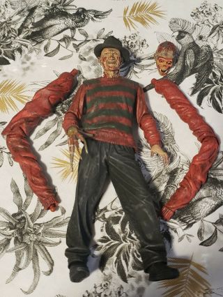 Neca Nightmare On Elm Street Series 1 Long Arms Freddy Krueger Figure Complete