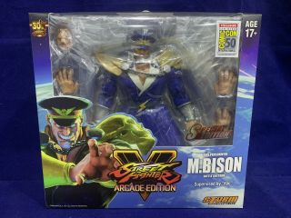 Storm Collectibles Sdcc 2019 Exclusive Street Fighter 5 V M Bison Action Figure