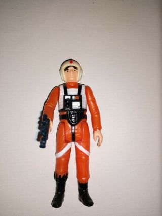 Luke Skywalker X - Wing Pilot Figure Vintage 1978 Gmfgi China Exc Cond