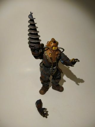 Bioshock 2 Subject Delta Big Daddy - NECA Player 2K Action Figure Loose Complete 3