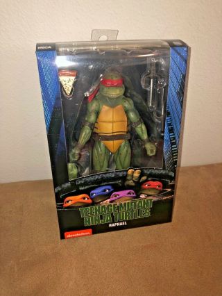 Nib Neca Teenage Mutant Ninja Turtles Tmnt Raphael 1990 7 " Action Figure