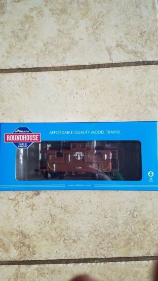 Athearn Roundhouse Ho Scale Boston And Maine 2 Window Caboose C - 26