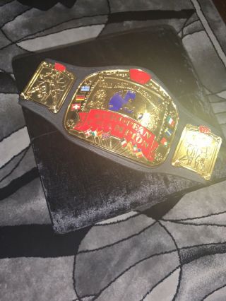 Wwe Jakks Pacific 2001 Wrestling Kids Classic European Championship Title Belt