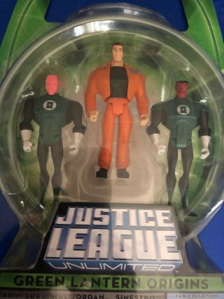 Dc Sdcc 2009 Justice League Unlimited Green Lantern Origins,  Never Opened