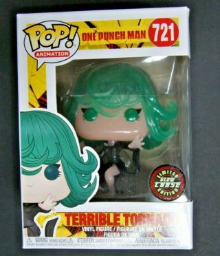 Funko Pop Amimation One Punch Man 721 Terrible Tornado Glow Chase