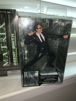 Agent Smith Mcfarlane Toys The Matrix Series 2 Revolutions Action Figure 6 " 2003