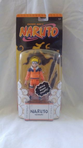 Naruto Action Figure - - Naruto Uzumaki - - Mattel - - 6in - - 2002