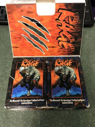 Rage The Werewolf: The Apocalypse Trading Card Game Double Starter Set Pack