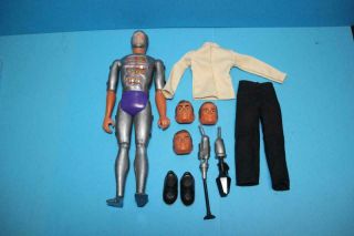 Six Million Dollar Man Doll Figure Maskatron Complete 1976 Enemy Robot