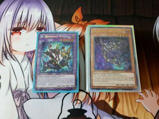 Yu - Gi - Oh Complete 40 Card Shaddoll Deck With Extra Deck All M/nm