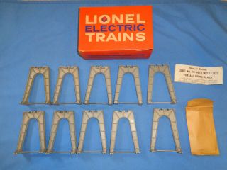 Lionel Postwar 111 Trestle Set W/original Box
