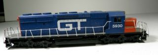 Ho Scale Model Train Gt 5930 Locomotive Engine