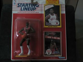 Michael Jordan Chicago Bulls 1990 Starting Lineup Basketball