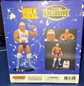 WWE Ringside Exclusive American Made Hulk Hogan Figure Storm Collectibles Elite 2