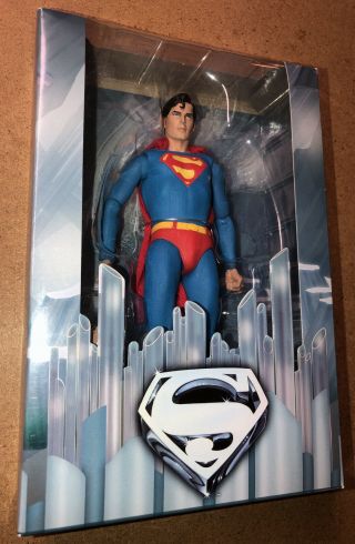 2015 Neca Dc Comics Christopher Reeve 7 " Superman The Movie 1978 Authentic