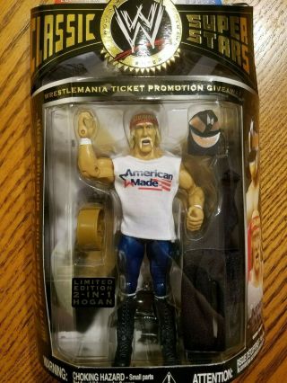 Wwe Jakks Classic Real American Hulk Hogan Limited Edition 2 In 1