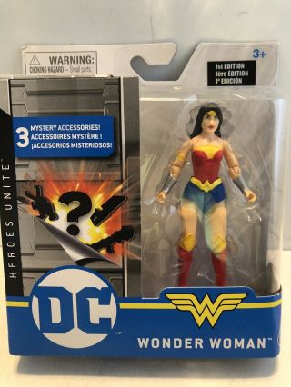 Dc Spin Master Wonder Woman 3rd Wave 4 " Figure Batman Caped Crusader 2020