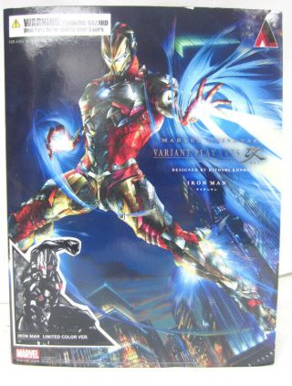 Iron Man: Limited Color Vers Variant Play Arts Action Figure Kai Marvel Universe