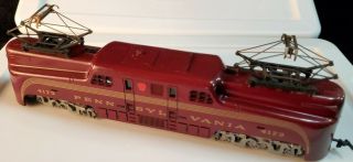 Tyco Ho Scale Pennsylvania Rr Gg - 1 Electric Engine 4173 Tuscan Color