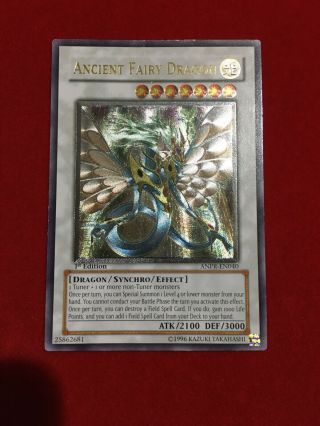 Ancient Fairy Dragon Anpr - En040 Ultimate Rare 1st Edition Mp