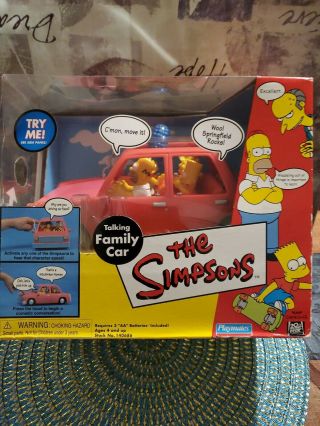 The Simpsons (2000) Talking Family Car,  Rare