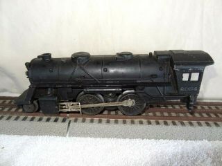 Lionel Post War O Gauge 2 - 4 - 2 Steam Locomotive 2034 For Repair Or Parts W/box