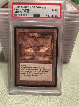Psa 9 Ornithopter Antiquities 1994 Mtg
