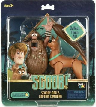 Scoob Movie Scooby Doo Action Figure 2 Pack Scooby - Doo & Captain Caveman