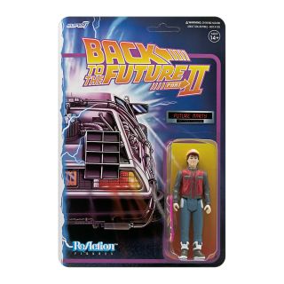 Future Marty Mcfly Back To The Future Part Ii 7 Reaction Action Figure