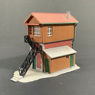 Vintage Kibri West - Germany Signal Tower N - Scale Model Building Assembled