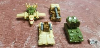 Vintage 1989 Transformers G1 Micromasters Battle Patrol 100 Complete