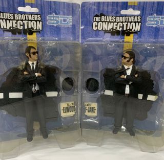 The Blues Brothers Connection Jake & Elwood 7 Inch,  Sd Toys - Nos -
