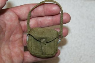 Vintage Gi Joe 1964 - Action Marine Medic/nurse - Green Medic Bag