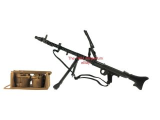 1:6 Scale 21st Century Toys Ultimate Soldier WWII German Army MG - 34 Machine Gun 2