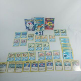 Vintage Pokemon Trading Card Game Misty Theme Deck Gym Heroes 2000 Not Complete
