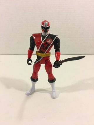 Power Rangers Ninja Steel Red Ranger 5” Action Figure Bandai