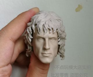 1/6 Scale Custom Blank Head Sculpt Sylvest Stallone Rambo Unpainted Au