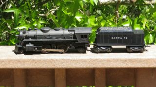 Marx 666 Steam Locomotive Train W/ Tender 2 - 4 - 2