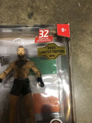 UFC Ultimate Series 2020 Limited Edition CONOR MCGREGOR Figure Jazwares IN HAND 2