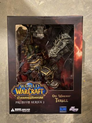 World Of Warcraft Action Figure Premium Series 2 Orc Warchief Thrall