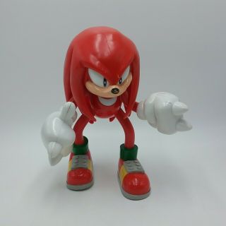 Vtg 2000 Large 9 " Sonic The Hedgehog Knuckles Red Sega Toy Island Non -