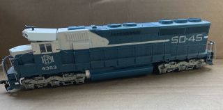 Ho Train Athearn Sd/45 Emd Gm Demo 4353 Diesel Locomotive W/ Inst No Box Lf780