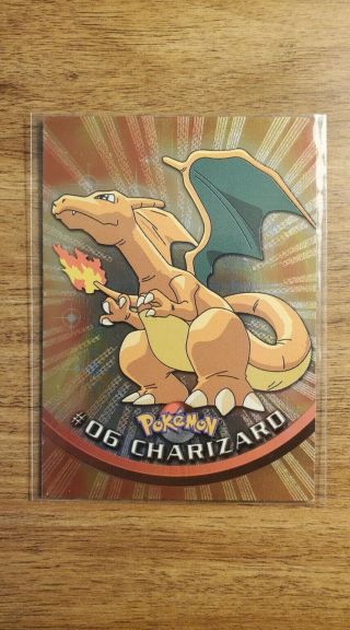 Topps Chrome Charizard 6 Tv Animation Series 1 Pokemon Card Foil Holo Rare