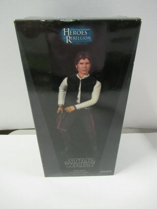 Han Solo Smuggler: Tatooine Star Wars 1:6 Scale Figure Sideshow 2170 Nib Zq/l