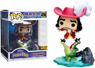 Disney Peter Pan: Hook And Tic Tock Movie Moment Funko Pop Vinyl Figure Rare